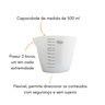 Copo de Medidas 500ml Silicone Flexível com Bico Duplo Prana - 3