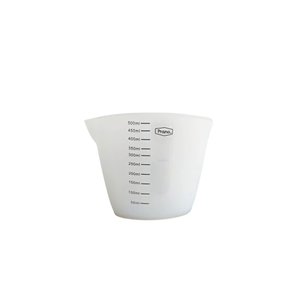Copo de Medidas 500ml Silicone Flexível com Bico Duplo Prana