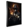 Quadro Decorativo 1 Tela Macaco com Dinheiro Diversos Tamanhos - 2