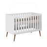 Jogo de Quarto Infantil Lunna Retrô com Cômoda e Berço - Peternella Móveis - 5