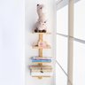 Estante suspensa de bambu 4 andares - Oikos - 6