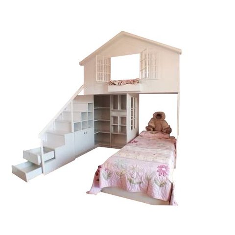 Cama Casinha M2 (Playground, Meninas, Meninos, quarto) VETORIAL MÓVEIS