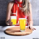 Ver imagem 4 de Kit 8 Copos Cristal 4 Copos 280ml + 4 Copos 400ml Resistente