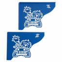 Ver imagem 1 de Mão Francesas de Aço Ornamentada Safari Azul Zarg Decorativa 20cm Menino