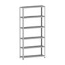 Estante Montável de Aço com 06 Prateleiras sem Reforço Pandin 1,95 X 0,30 M Cinza Cristal - 1
