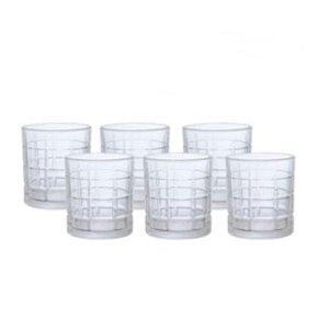 Kit com 6 Copos Vidro 360ml Aurora Hauskraft