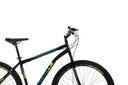 Ver imagem 2 de Bicicleta Cazelle Roma A.29 Tam 18 Aco Carbono F.disco 21v -quadro Preto C/ Adesivo Preto/adesivo Az