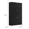 Sapateira Organizadora 3 Portas Basculante - Onix - 3