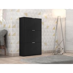 Sapateira Organizadora 3 Portas Basculante - Onix - 2