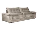 Ver imagem 1 de Sofá Retrátil Reclinável 2,10m com Molas e Espuma D33 Biondi Veludocristal - Netsofas - Fendi