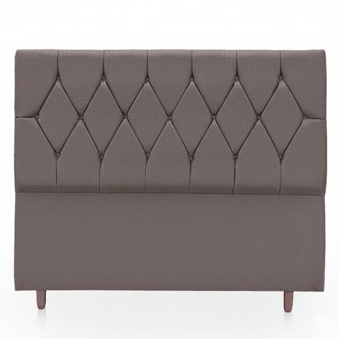 Cabeceira Estofada para Cama de Casal 140 Athena Linho