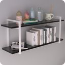 Ver imagem 1 de Prateleira Estilo Industrial Para Quarto Parede GND BP 80cm