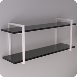 Prateleira Estilo Industrial Para Quarto Parede GND BP 80cm - 3