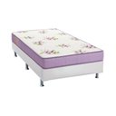 Ver imagem 1 de Cama Box Solteiro: Colchão Espuma Ortobom Physical Super Resistente + Base CRC Courano White(78x188