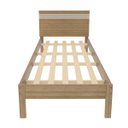 Ver imagem 3 de Cama de Solteiro Nogal e Branco Tecnomobili Cm8010 Cor: Amêndoa/branco