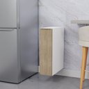 Ver imagem 1 de Balcão Suspenso Porta Tempero 20cm sem Tampo Ipanema CabeCasa MadeiraOriginals Branco/Acácia