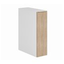 Ver imagem 2 de Balcão Suspenso Porta Tempero 20cm sem Tampo Ipanema CabeCasa MadeiraOriginals Branco/Acácia