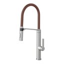 Ver imagem 1 de Torneira Misturador Monocomando Docol Doc 90006957151 de Bancada Inox Escovado / Corten