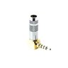 Conector Plug P3 90 Graus Profissional - Kit com 5 - 4