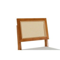 Cadeira de Cozinha Rainha Kit 6 Uni Natural - Nesher - 5