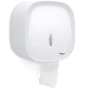 Porta Papel Higiênico Rolão Invoq Dispenser Papeleira Branco