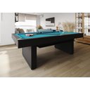 Ver imagem 3 de Mesa de Sinuca/bilhar com Tampo de Jantar - 2,00x1,10 - Azul Petróleo