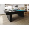 Mesa de Sinuca/bilhar com Tampo de Jantar - 2,00x1,10 - Azul Petróleo - 1