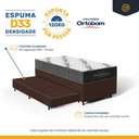 Ver imagem 7 de Cama Box com Colchão de Espuma D33 Ortobom Airtech 100 + Auxiliar de Espuma Unique Solteiro 88cm