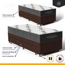 Ver imagem 4 de Cama Box com Colchão de Espuma D33 Ortobom Airtech 100 + Auxiliar de Espuma Unique Solteiro 88cm