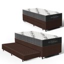 Ver imagem 4 de Cama Box com Colchão de Espuma D33 Ortobom Airtech 100 + Auxiliar de Espuma Unique Solteiro 88cm