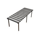 Ver imagem 1 de Kit Policarbonato Cristal 4mm 8,00m X 3,00m - Perfis Naturais