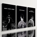 Ver imagem 1 de Kit 3 Quadro Cr7 Motivação Cristiano Ronaldo Mdf Tratado 28x20cm