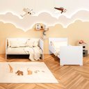 Ver mais imagens de Berço Americano Evolution 4 em 1 Branco Acetinado - Reller