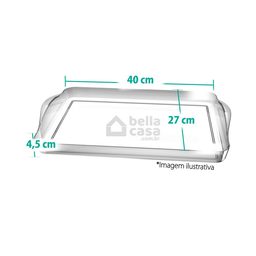 Bandeja Plus Preto Solido Plastico UZ - 2