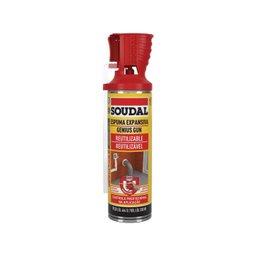 Espuma Expansiva Multiuso Genius Gun - 500ml - Soudal - 1