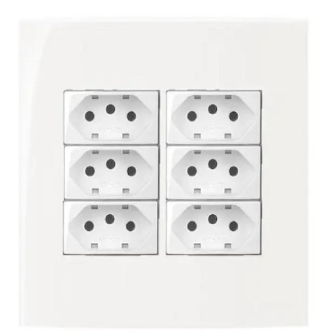 Espelho 4x4 Conjunto 6 10a ou 20a Margirius