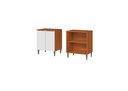 Ver imagem 3 de Balcão 2 Portas Luana 70cm Luana/clara - Cinamomo/branco Aramóveis
