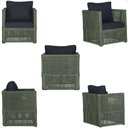 Ver imagem 5 de Mesa e 2 Poltronas Madri Corda Náutica Estofado 12 Trama Verde