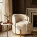 Ver imagem 4 de Poltrona Lounge Bouclé Estopar ? Moderna para Sala, Recepção e Quarto