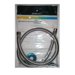 Engate Flexível P/ Aquecedor-Trama Aço Inox MXF 1/2" 100 CM - 1