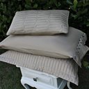 Ver imagem 3 de Jogo de Cama King 300 Fios Leblon - Marken Fassi Bege