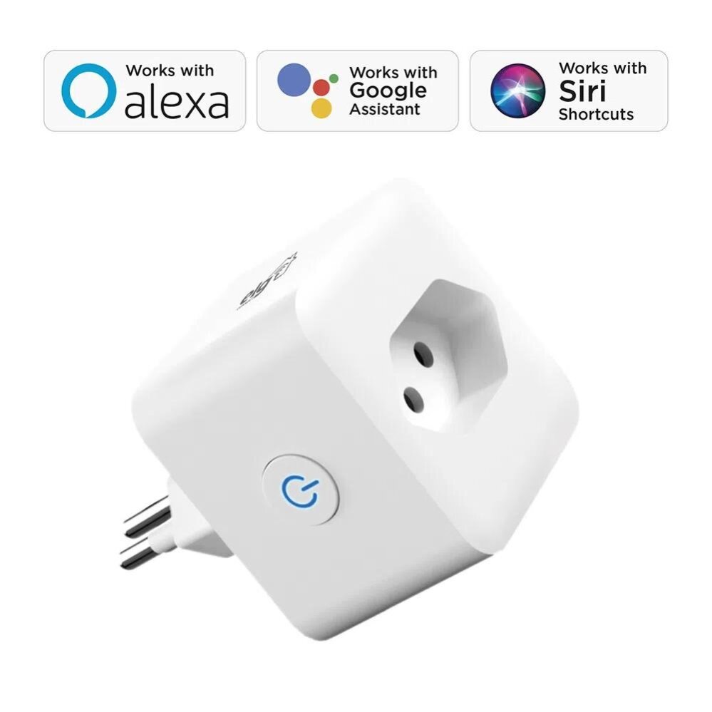 Plugue de Tomada Inteligente Bivolt 16a Wi-fi Elg - 2