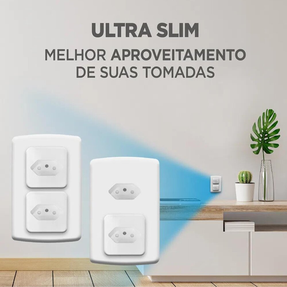 Plugue de Tomada Inteligente Bivolt 16a Wi-fi Elg - 4