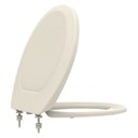 Ver imagem 2 de Assento Sanitário Polipropileno Oval Premium Universal Biscuit/ Pergamon