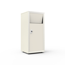 Ver imagem 1 de Lixeira Fast Food 70 Litros Aço - Nk 2001 Nilko Armários Bege