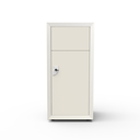 Ver imagem 2 de Lixeira Fast Food 70 Litros Aço - Nk 2001 Nilko Armários Bege