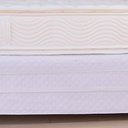 Ver imagem 6 de Saia para Cama Box Colchobox Elasticada Ajustavel Solteiro Casal Cinza