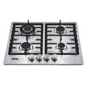 Ver imagem 1 de Cooktop à Gás 4 Bocas Eos Ecg04 Inox Bivolt