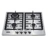 Cooktop à Gás 4 Bocas Eos Ecg04 Inox Bivolt - 1
