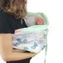 Ver imagem 3 de Canguru Envoltorio Sling Bebe Criança Bolso Strap Alça Transporte Carregador Ajustavel